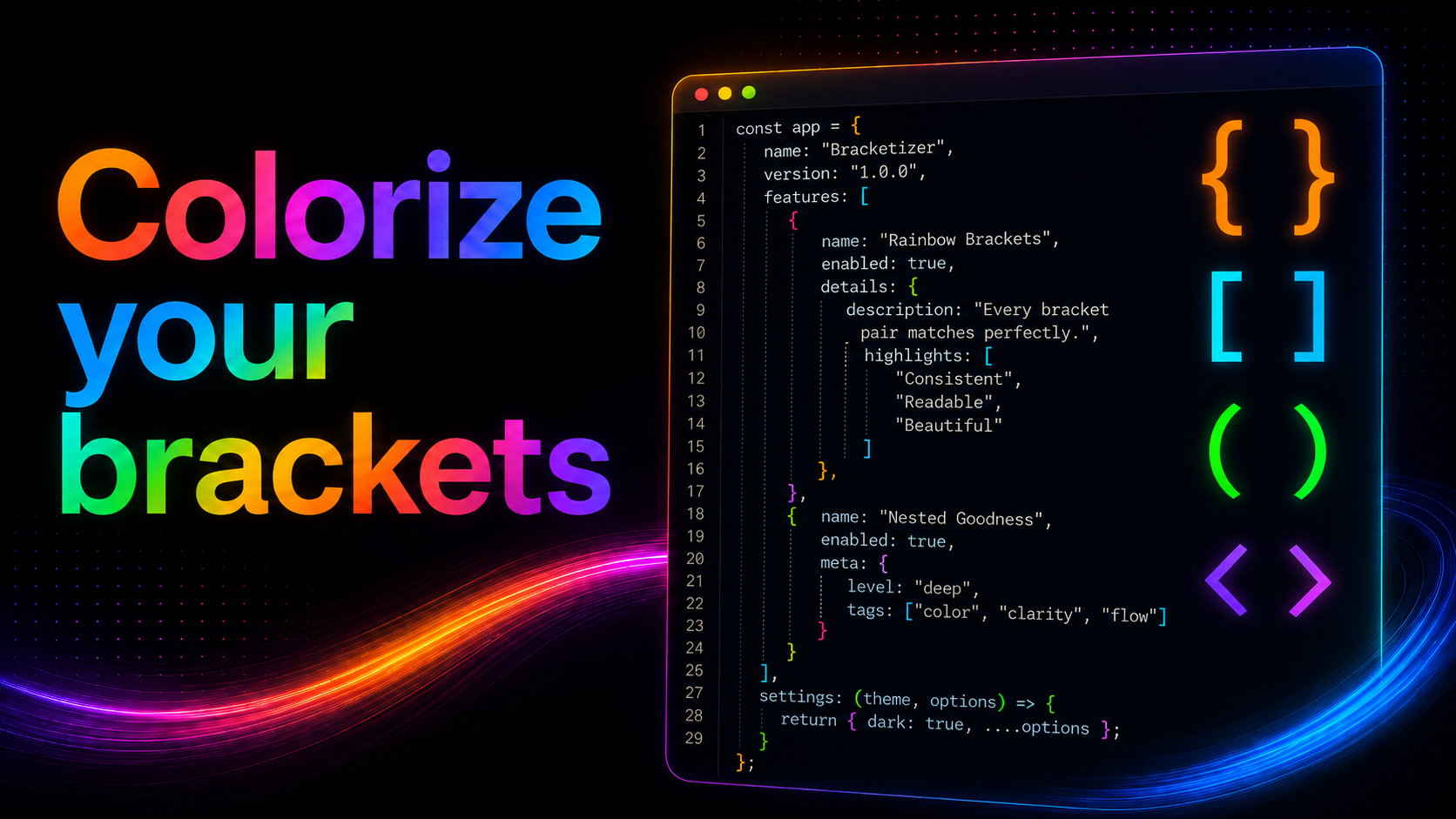 Bracket Colorizer Image